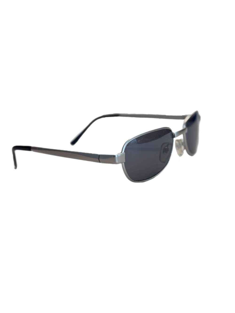 Silver Frame Sunglasses with Dark Gray Lenses Unisex